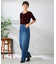 ストレッチカーヴィーデニムパンツ