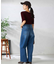 ストレッチカーヴィーデニムパンツ
