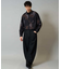 【イージーケア/シワになりにくい】ペインター柄ワイドシルエットシャツ【洗濯機で洗える/ストレッチ】