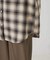オンブレーチェックシャツ