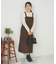 【洗える】Iラインサスペンダー付きジャンスカ