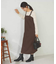 【洗える】Iラインサスペンダー付きジャンスカ