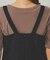 【洗える】Iラインサスペンダー付きジャンスカ