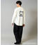KANGOLスクエアプリントロングシルエットカットソー