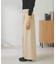 ベルテッドワイドパンツ