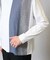 【洗濯機で洗える】ストライプ切替カットソー