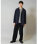 【イージーケア毛玉になりにくい】シャンブレーフェイクレイヤードカットソー【洗濯機で洗える】