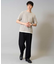 【雑誌MonoMax11月号掲載】ワンタックワイドイージースラックス　LANATEC【ストレッチ/洗濯機で洗える/イージーケア/毛玉になりにくい】