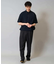 【雑誌MonoMax11月号掲載】ワンタックワイドイージースラックス　LANATEC【ストレッチ/洗濯機で洗える/イージーケア/毛玉になりにくい】