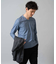 【雑誌MonoMax11月号掲載】針抜きジャカードＶネックＴシャツ【洗濯機で洗える/毛玉になりにくい】通勤/ビジネス/ジャケット〈ON/OFF SERIES〉