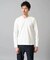 【雑誌MonoMax11月号掲載】針抜きジャカードＶネックＴシャツ【洗濯機で洗える/毛玉になりにくい】通勤/ビジネス/ジャケット〈ON/OFF SERIES〉
