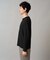 【イージーケア/毛玉になりにくい】ブロックリンクスジャカードクルーネックスマートＴシャツ【洗濯機で洗える】通勤/ビジネス/ジャケット〈ON/OFF SERIES