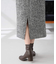 ロービングツイードナロースカート
