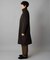 ワイドシルエットスタンドカラーコート