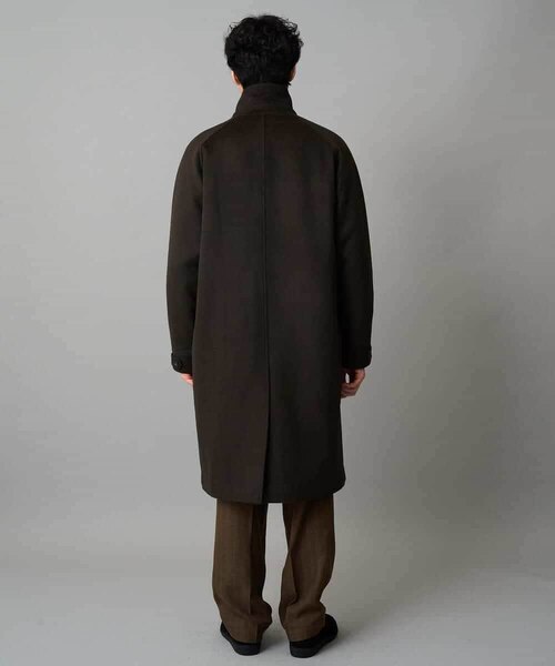 極美品⭐️Y-3 スタンドカラーコート スウェット生地 ブラック Lサイズ相当 カシープ3WAYスタンドロングコート（ステンカラーコート）｜A part by