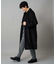 ワイドシルエットステンカラーコート