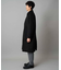 ワイドシルエットステンカラーコート