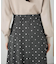 箔ドットフレアスカート