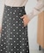 箔ドットフレアスカート