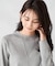 【洗える】プチハイネックニット