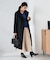 【2WAY】折り返しラペルロングコート