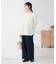 ノーカラーカフスブラウス