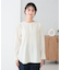 ノーカラーカフスブラウス