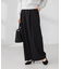 ストライプタックワイドパンツ