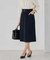 【洗える/ストレッチ/セットアップ対応】ダブルクロスタイトスカート
