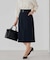 【洗える/ストレッチ/セットアップ対応】ダブルクロスタイトスカート