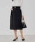 【洗える/ストレッチ/セットアップ対応】ダブルクロスタイトスカート