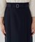 【洗える/ストレッチ/セットアップ対応】ダブルクロスタイトスカート