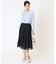 【洗える】シフォンプリーツスカート