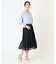 【洗える】シフォンプリーツスカート