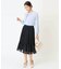【洗える】シフォンプリーツスカート