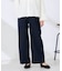 【洗える】ハイウエストワイドパンツ