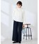 【洗える】ハイウエストワイドパンツ