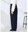 【洗える】ハイウエストワイドパンツ