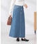 Aラインデニムスカート