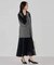 ミックスツイードペプラムジレ