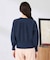 バックギャザーニットブルゾン