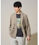 【イージーケア/洗濯機で洗える/毛玉になりにくい/ストレッチ】メッシュストレッチダブルブレストジャケット