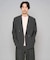 【イージーケア/洗濯機で洗える/毛玉になりにくい/ストレッチ】メッシュストレッチダブルブレストジャケット