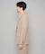 【イージーケア/洗濯機で洗える/毛玉になりにくい/ストレッチ】メッシュストレッチダブルブレストジャケット