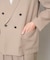 【イージーケア/洗濯機で洗える/毛玉になりにくい/ストレッチ】メッシュストレッチダブルブレストジャケット