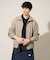 ジップアップスタンドカラーブルゾン