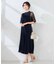 【結婚式/お呼ばれに】レースドッキングワンピース