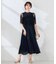 【結婚式/お呼ばれに】レースドッキングワンピース