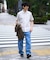【イージーケア/洗濯機で洗える/速乾/接触冷感/毛玉になりにくい】オックスハンソデシャツ