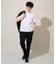 【接触冷感/UVカット/洗濯機で洗える/毛玉になりにくい】シルケットスムースクルーネックスマートＴシャツ